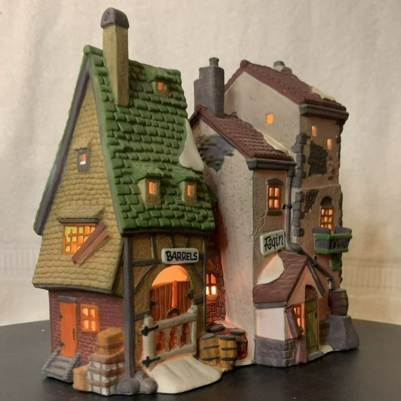 Dept 56 Fagin's Hide-A-Way Dickens Village Lighted Christmas Building - 1991 - Picture 4 of 12